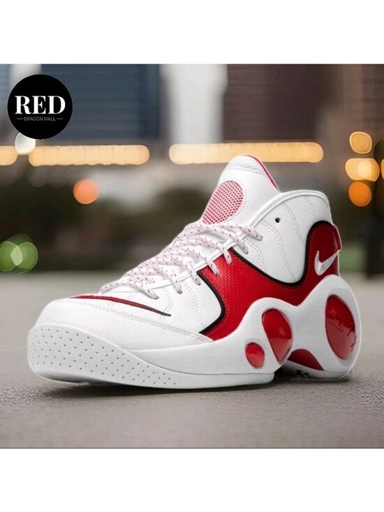 Nike Air Zoom Flight 95 Sneakers Shoes White True Red DX1165-100 - Men\'s Size 12 main image 12